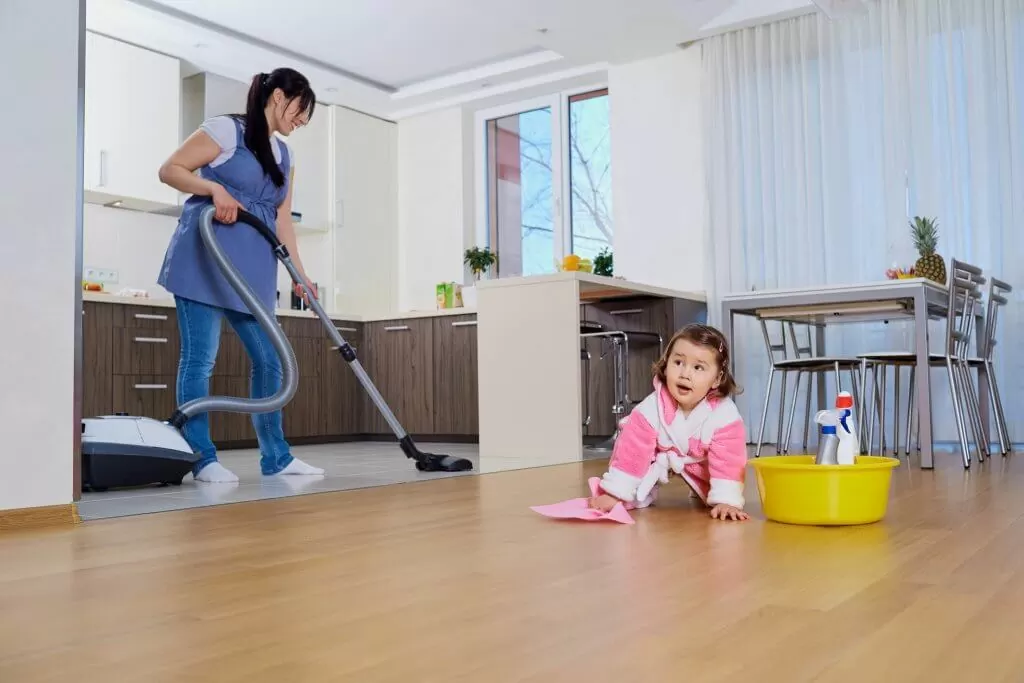 приучение ребенка к домашним обязанностям